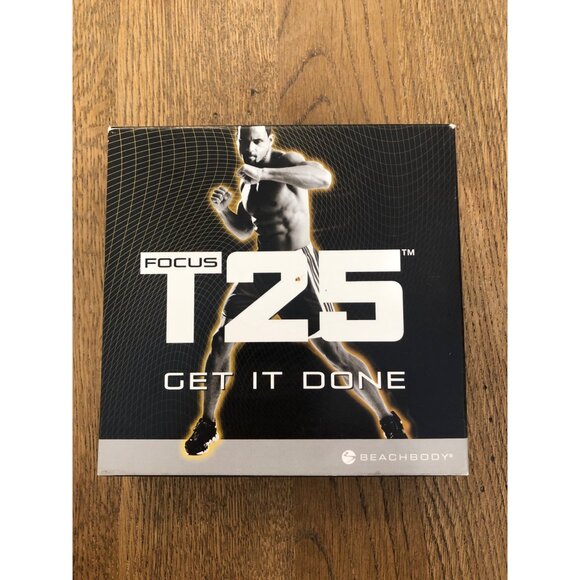 Beachbody Focus T25 Workout DVD Set With Nutrition Guide Fitness Videos - Picture 1 of 3